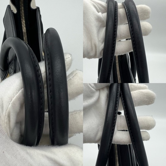 Authentic Celine Tricolors micro luggage tote - Picture 11 of 14